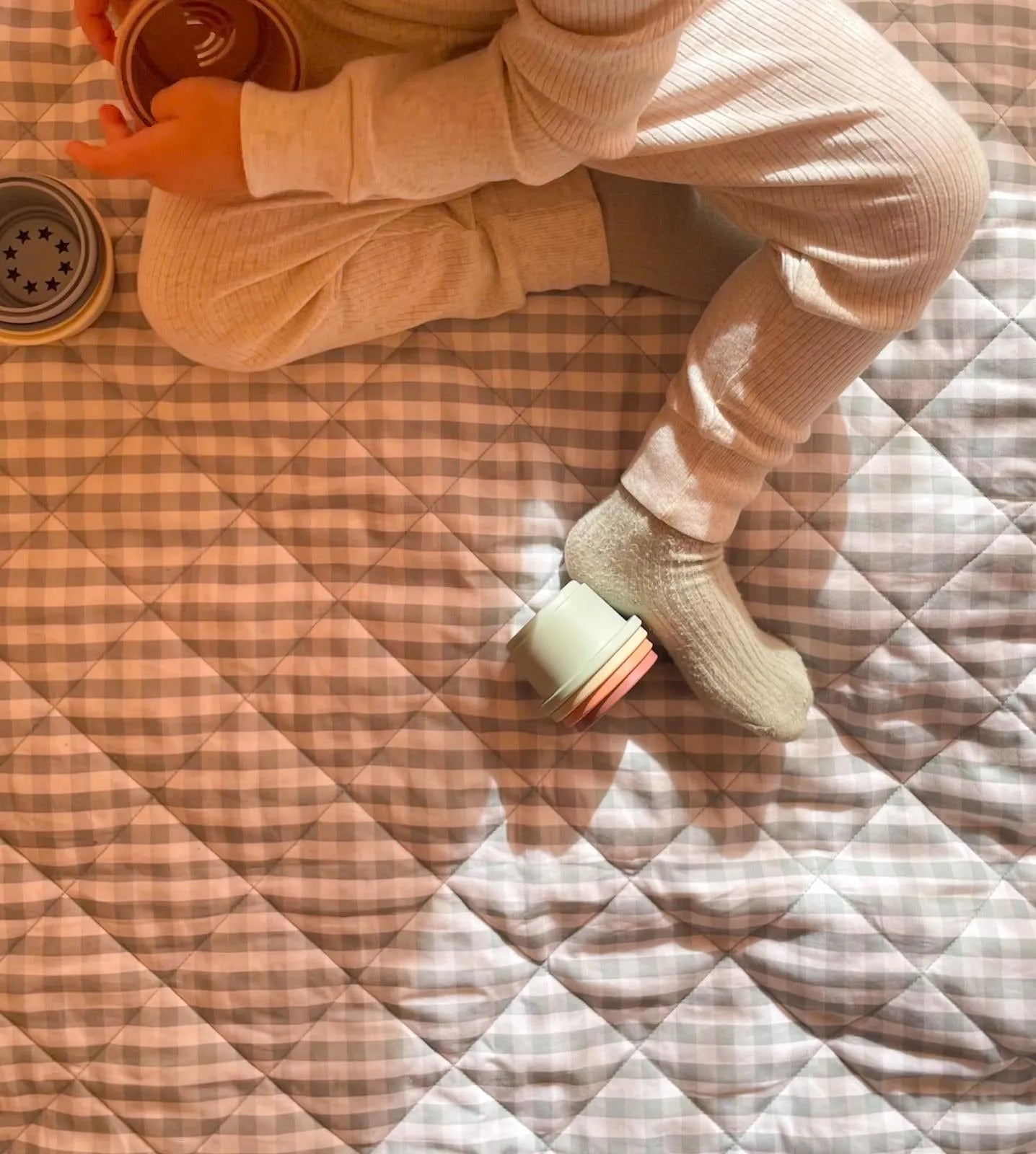 Sensory Weighted Blanket for Kids – Sea Green