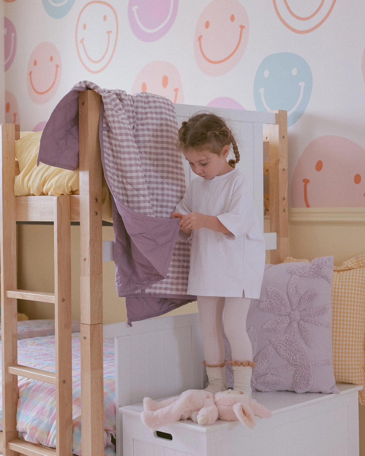 Sensory Weighted Blanket for Kids – Lilac