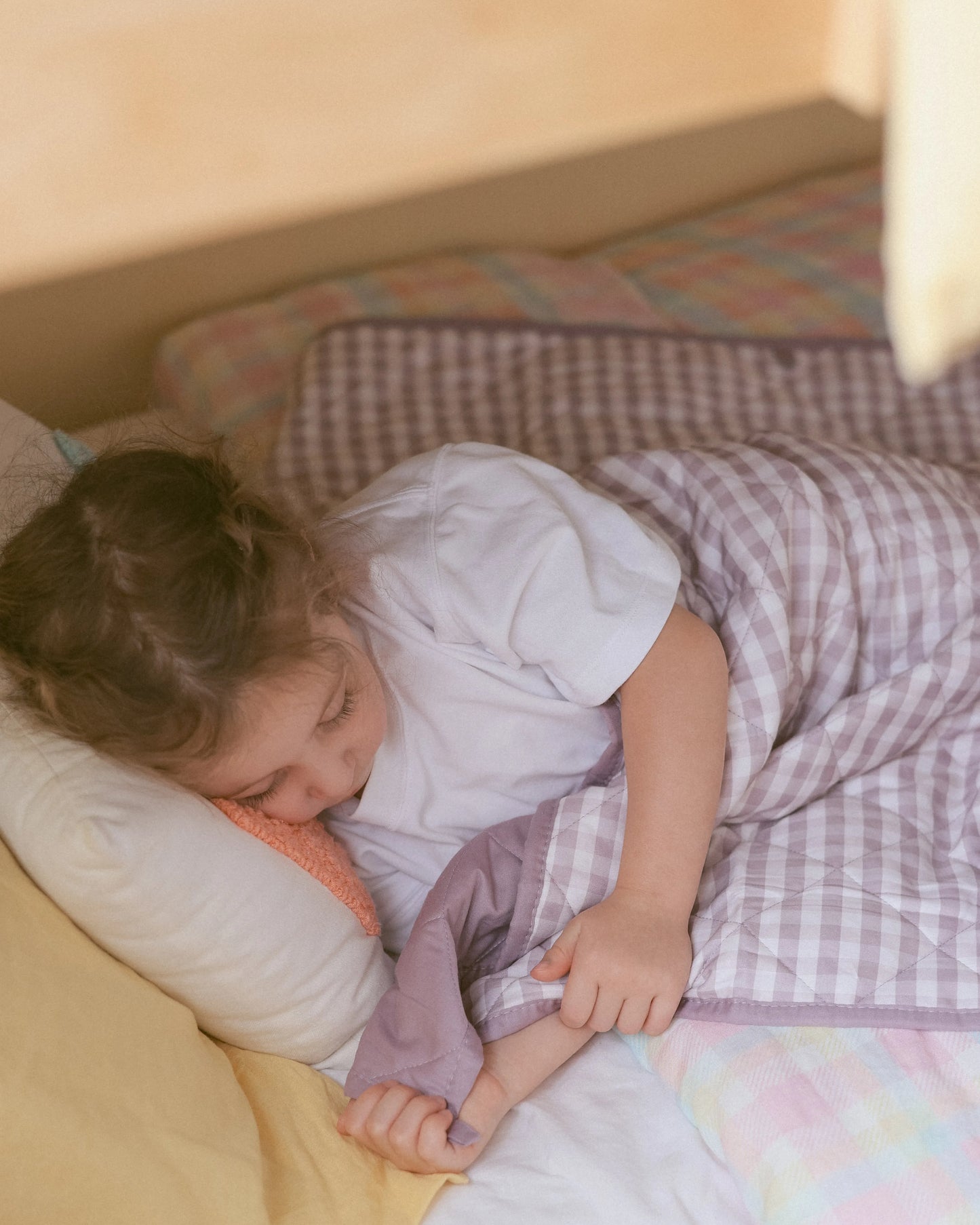 Sensory Weighted Blanket for Kids – Lilac